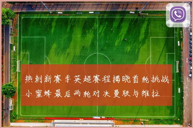 热刺新赛季英超赛程揭晓首轮挑战小蜜蜂最后两轮对决曼联与维拉